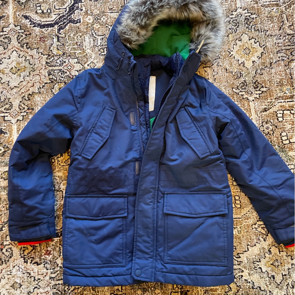Boys Boden Winter Coat Size 8-9